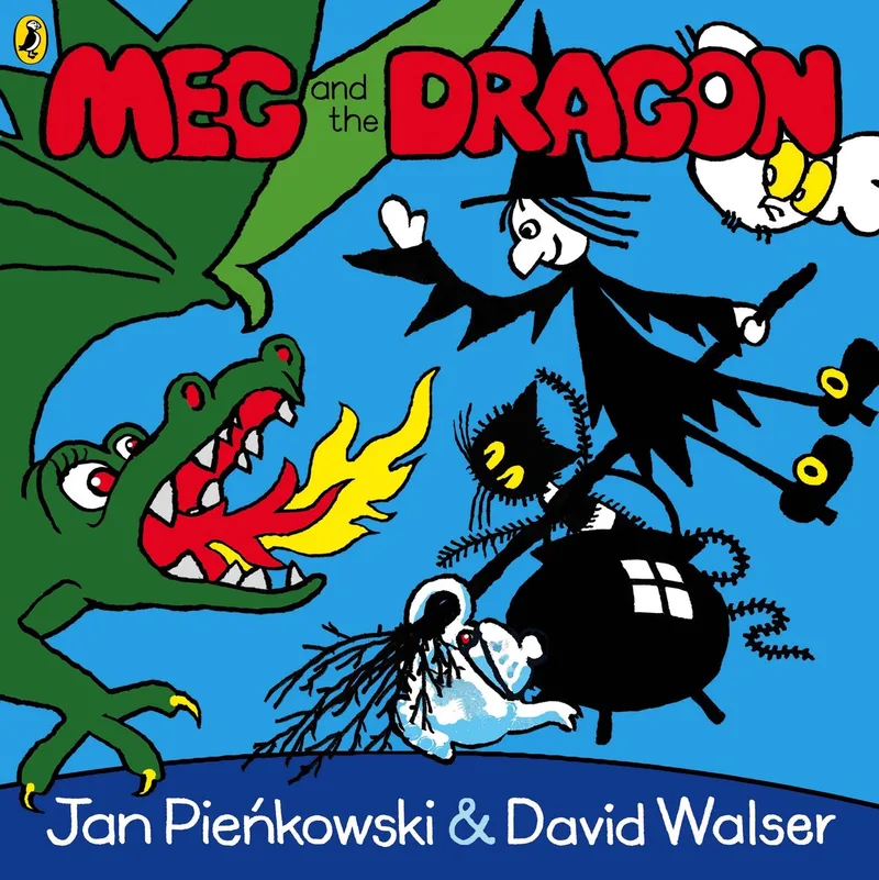 Meg & The Dragon von Puffin – Buchfoto