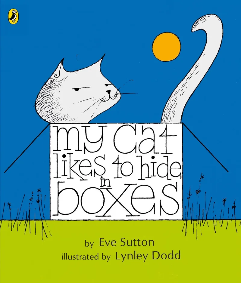 My Cat Likes To Hide In Boxes von Puffin – Buchfoto