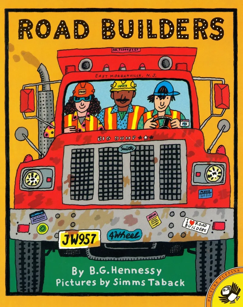 Road Builders von Puffin – Buchfoto