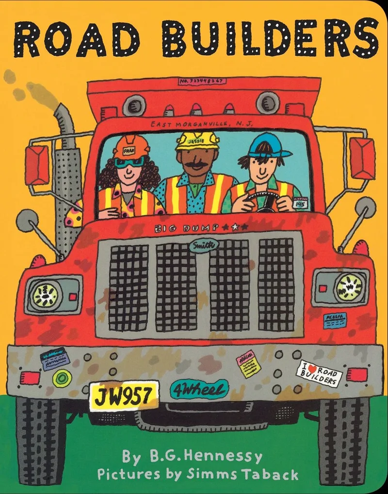 Road Builders von Puffin – Buchfoto