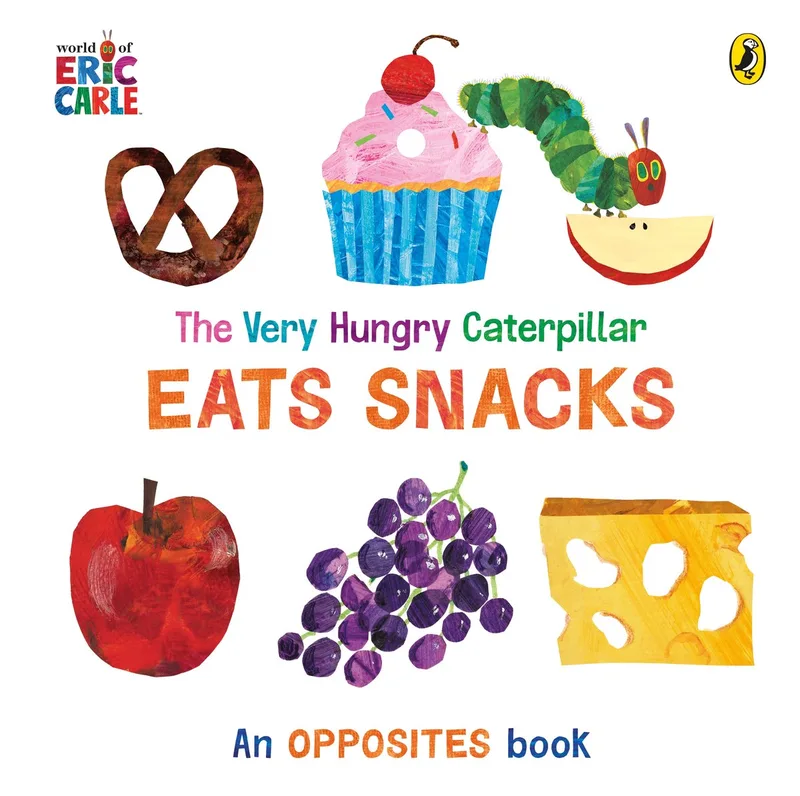 The Very Hungry Caterpillar Eats Snacks de Puffin – photo du livre