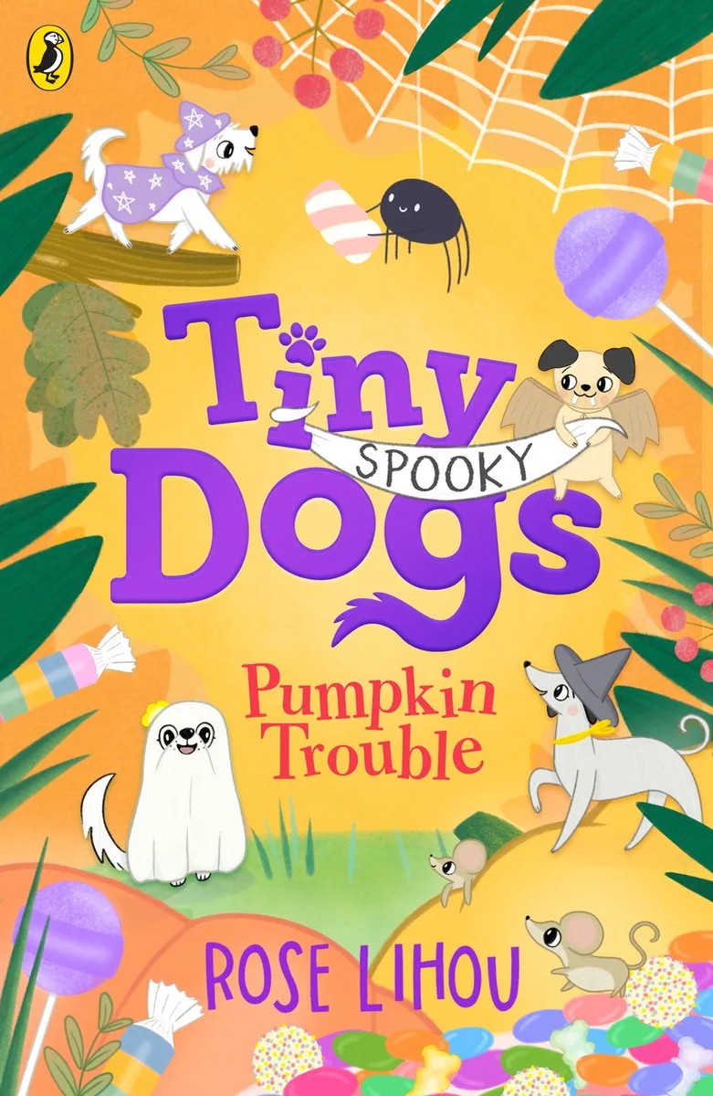 Tiny Dogs5- Tiny Dogs: Pumpkin Trouble von Puffin – Buchfoto
