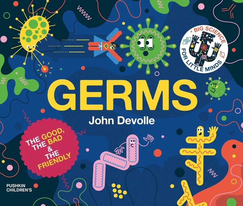 Big Science for Little Minds- Germs von Pushkin Press – Buchfoto