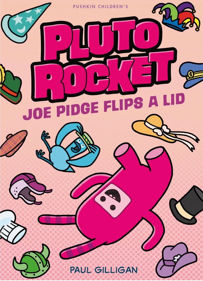 Pluto Rocket- Joe Pidge Flips a Lid von Pushkin Press – Buchfoto