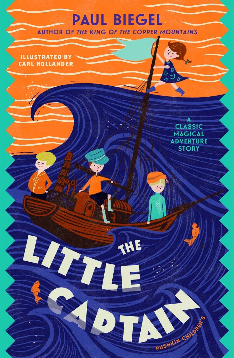The Little Captain van Pushkin Press – boekfoto