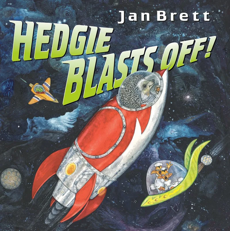 Hedgie Blasts Off! fra Putnam – billede af bogen