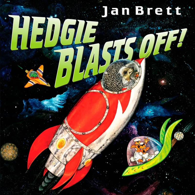 Hedgie Blasts Off! von Putnam – Buchfoto