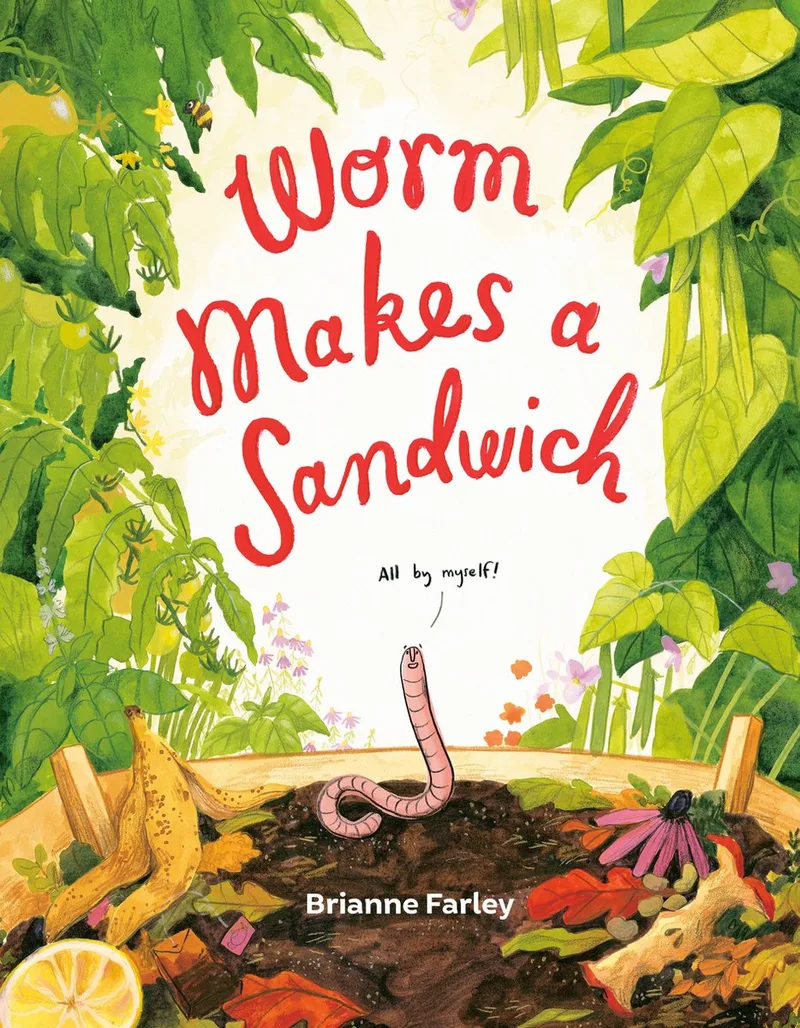 Worm Makes a Sandwich von Putnam – Buchfoto