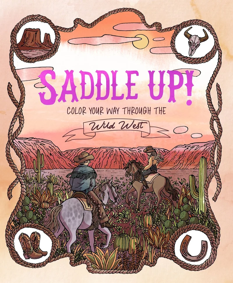 Saddle Up! von Quadrille – Buchfoto