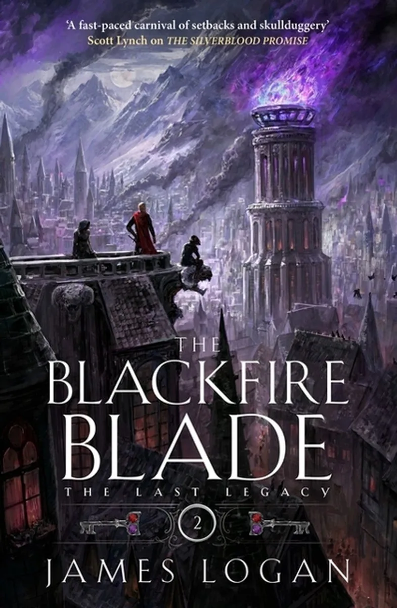 The Blackfire Blade von Quercus – Buchfoto