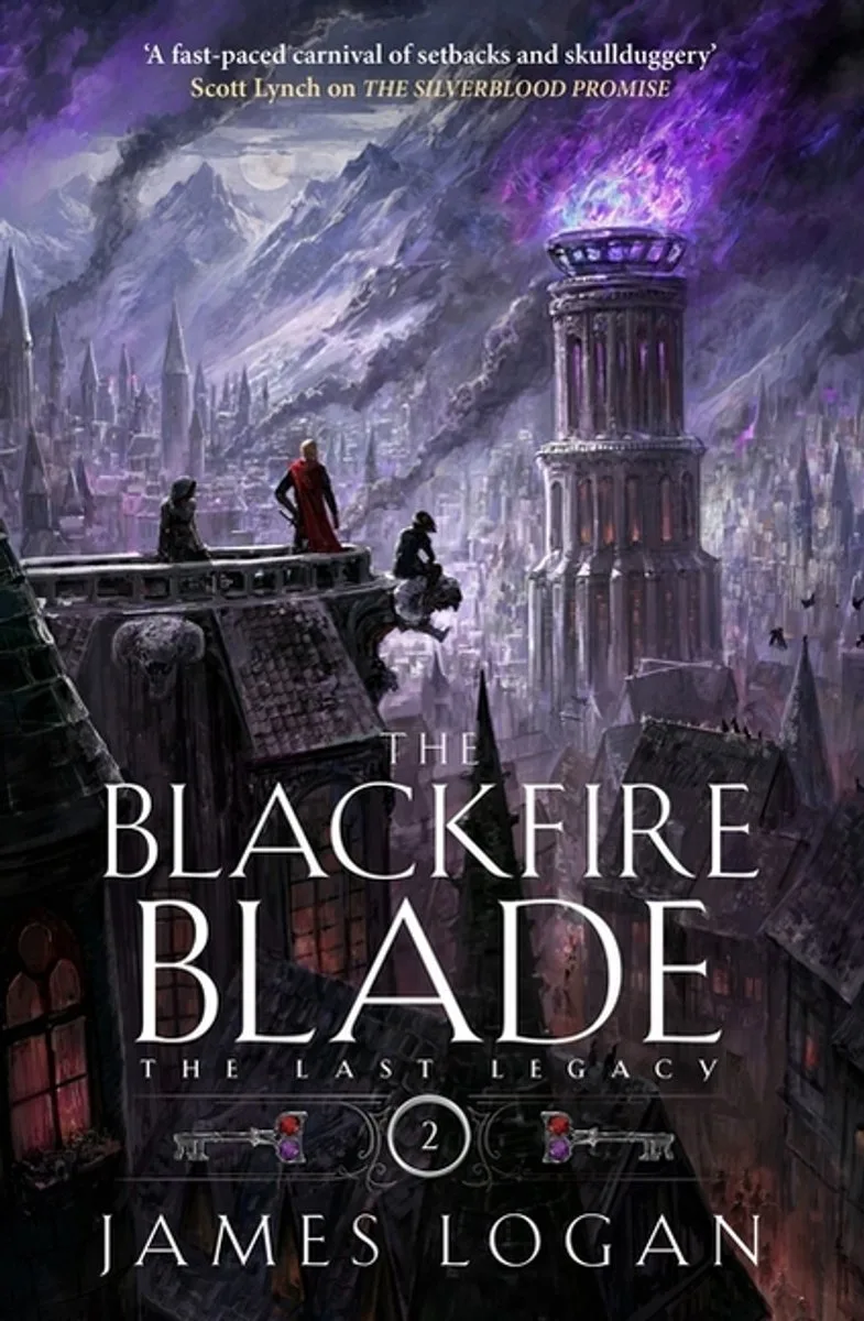 The Blackfire Blade von Quercus – Buchfoto