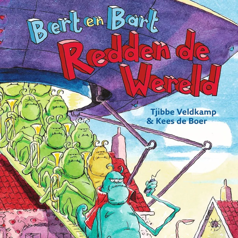 Bert en Bart redden de wereld von Querido – Buchfoto