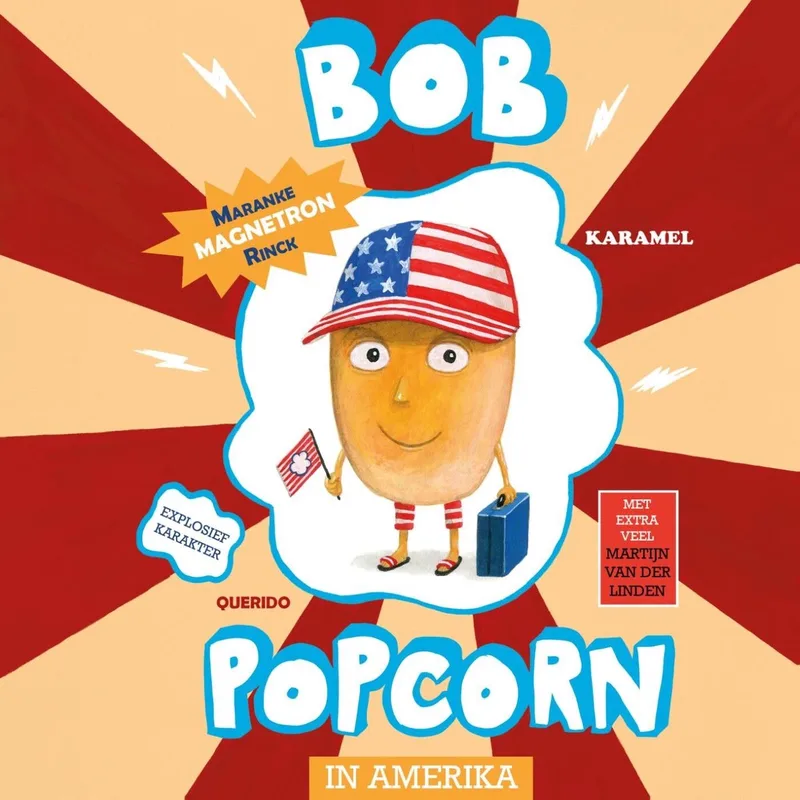 Bob Popcorn in Amerika de Querido – photo du livre
