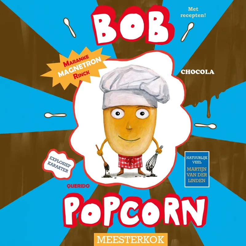 Bob Popcorn Meesterkok von Querido – Buchfoto