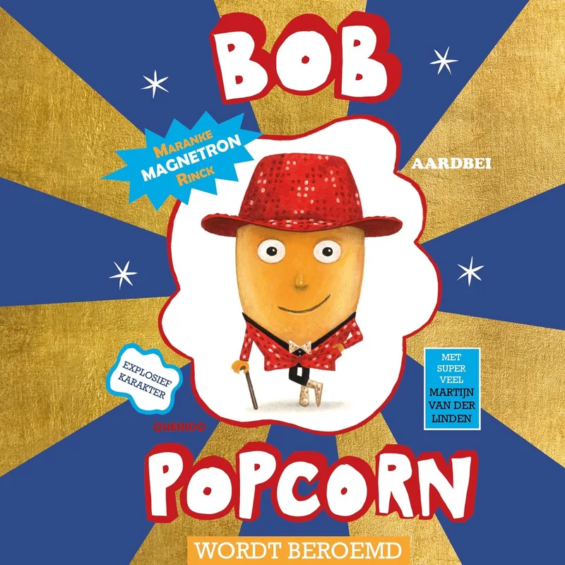 Bob Popcorn wordt beroemd de Querido – photo du livre