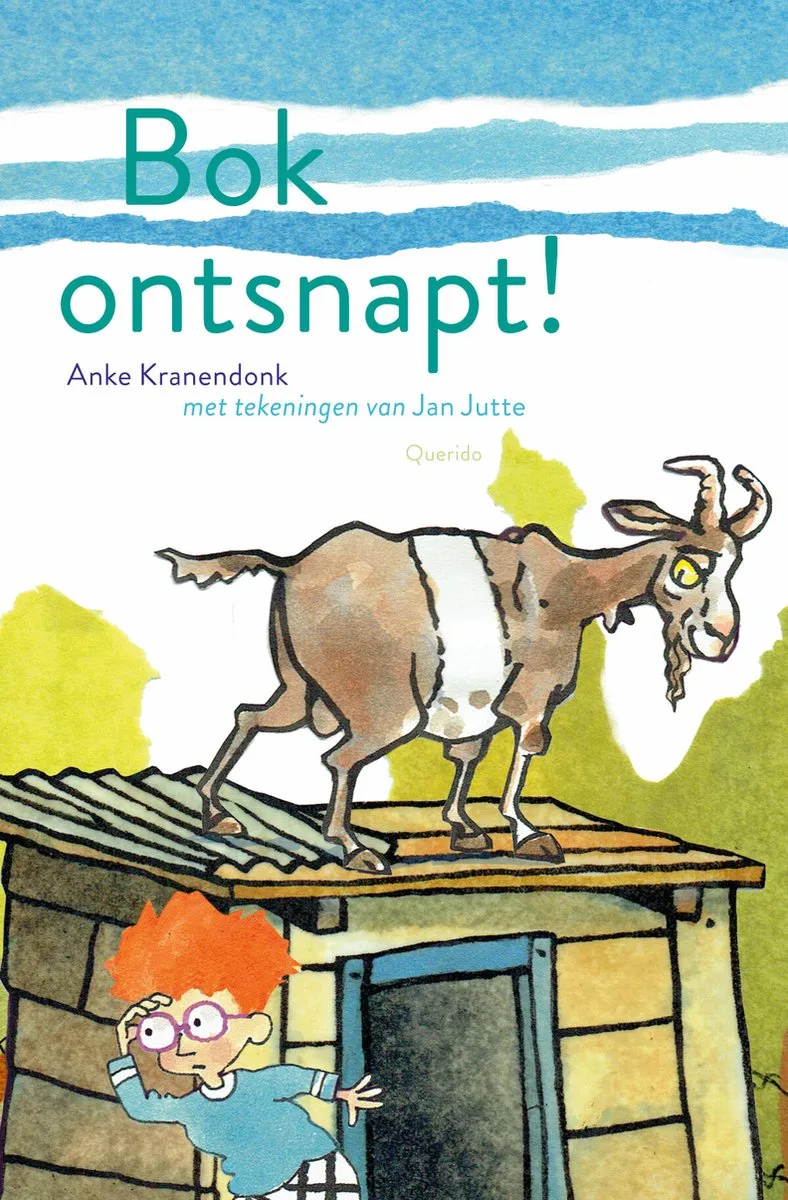 Bok ontsnapt! von Querido – Buchfoto