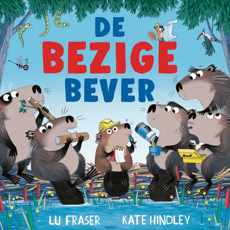 De bezige bever von Querido – Buchfoto