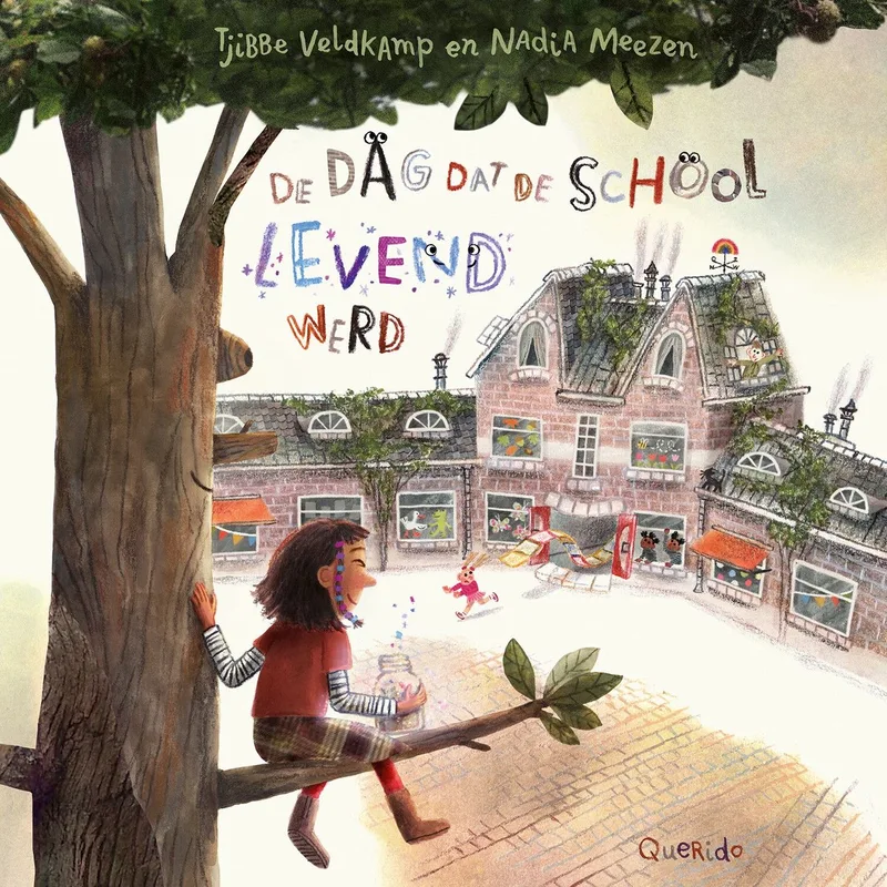 De dag dat de school levend werd van Querido – boekfoto