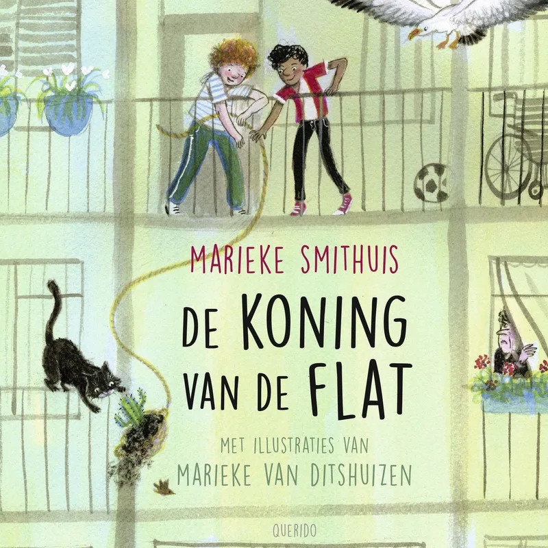 De koning van de flat von Querido – Buchfoto