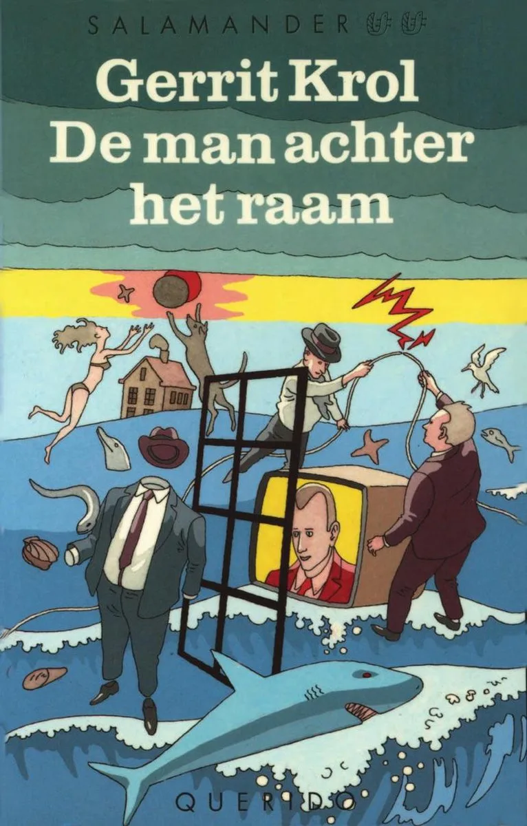 De man achter het raam von Querido – Buchfoto
