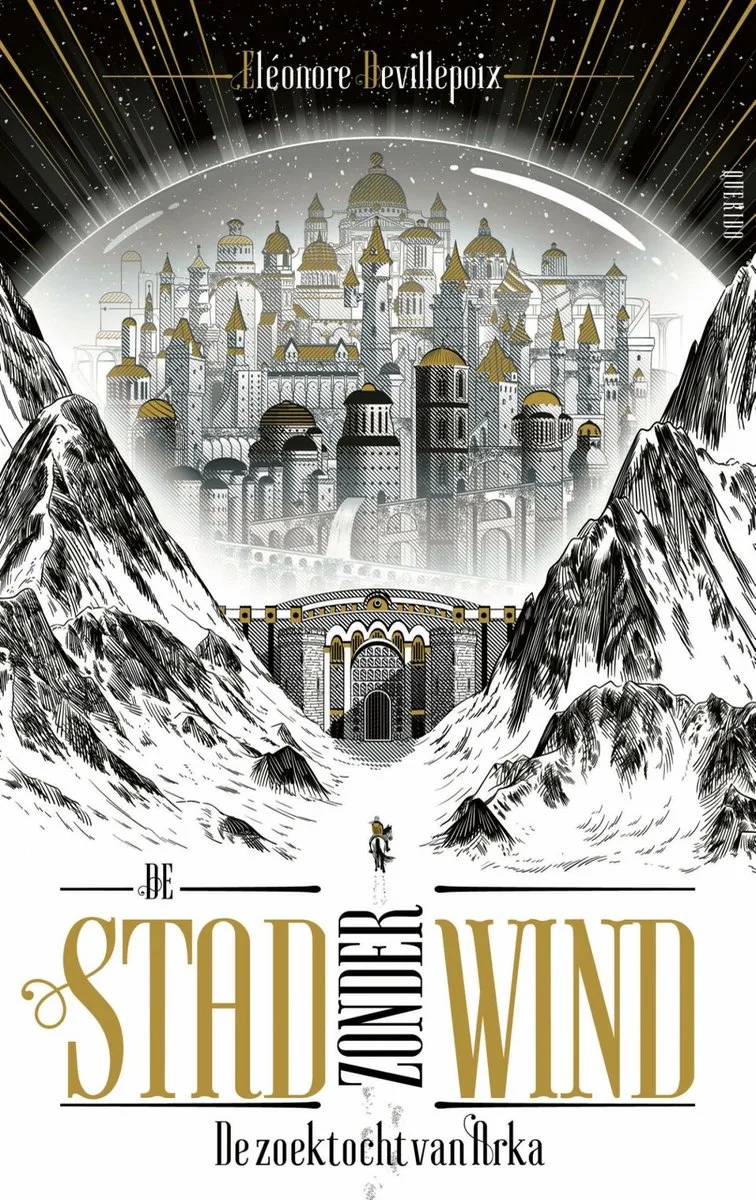 De stad zonder wind von Querido – Buchfoto