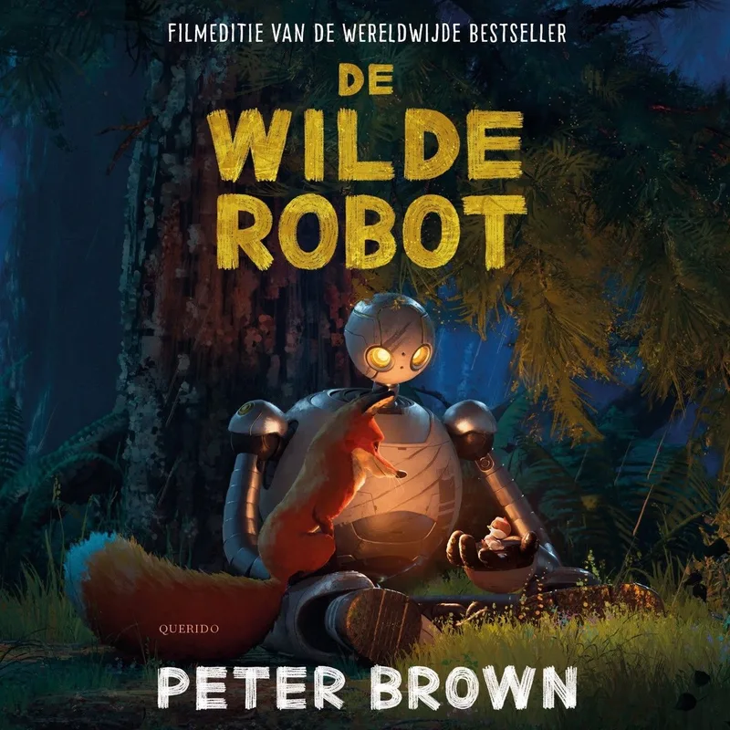 De wilde robot fra Querido – billede af bogen