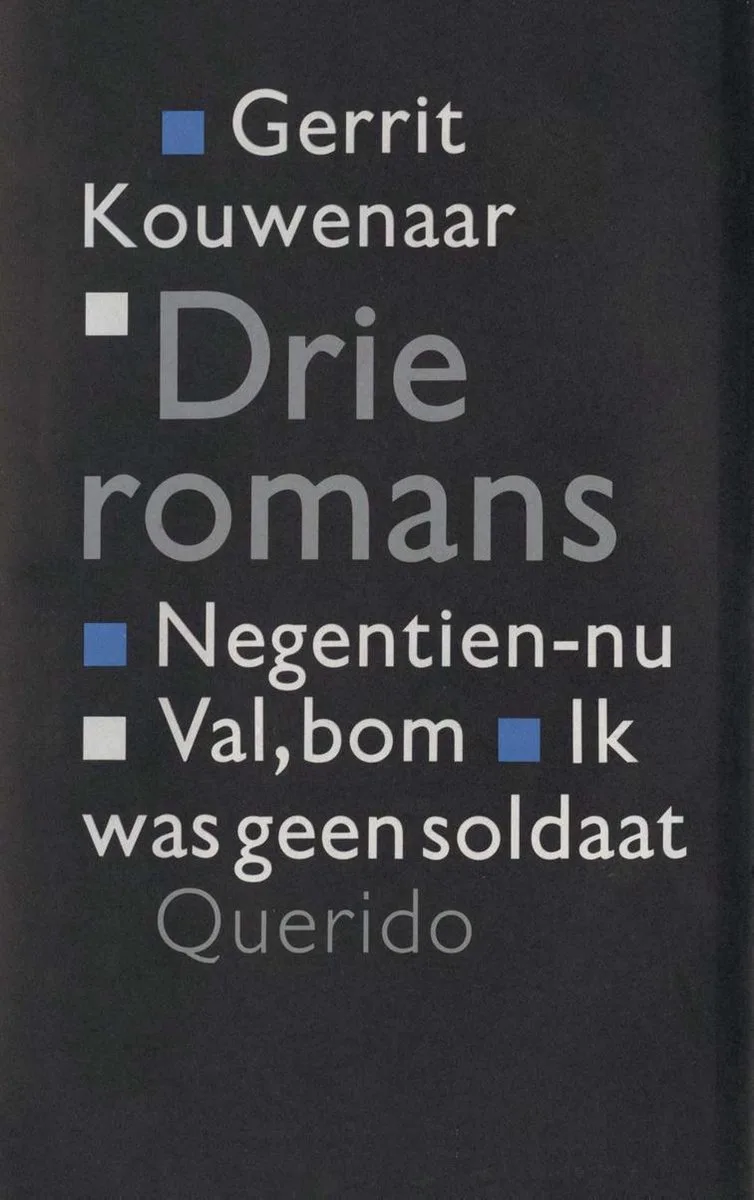 Drie romans de Querido – photo du livre