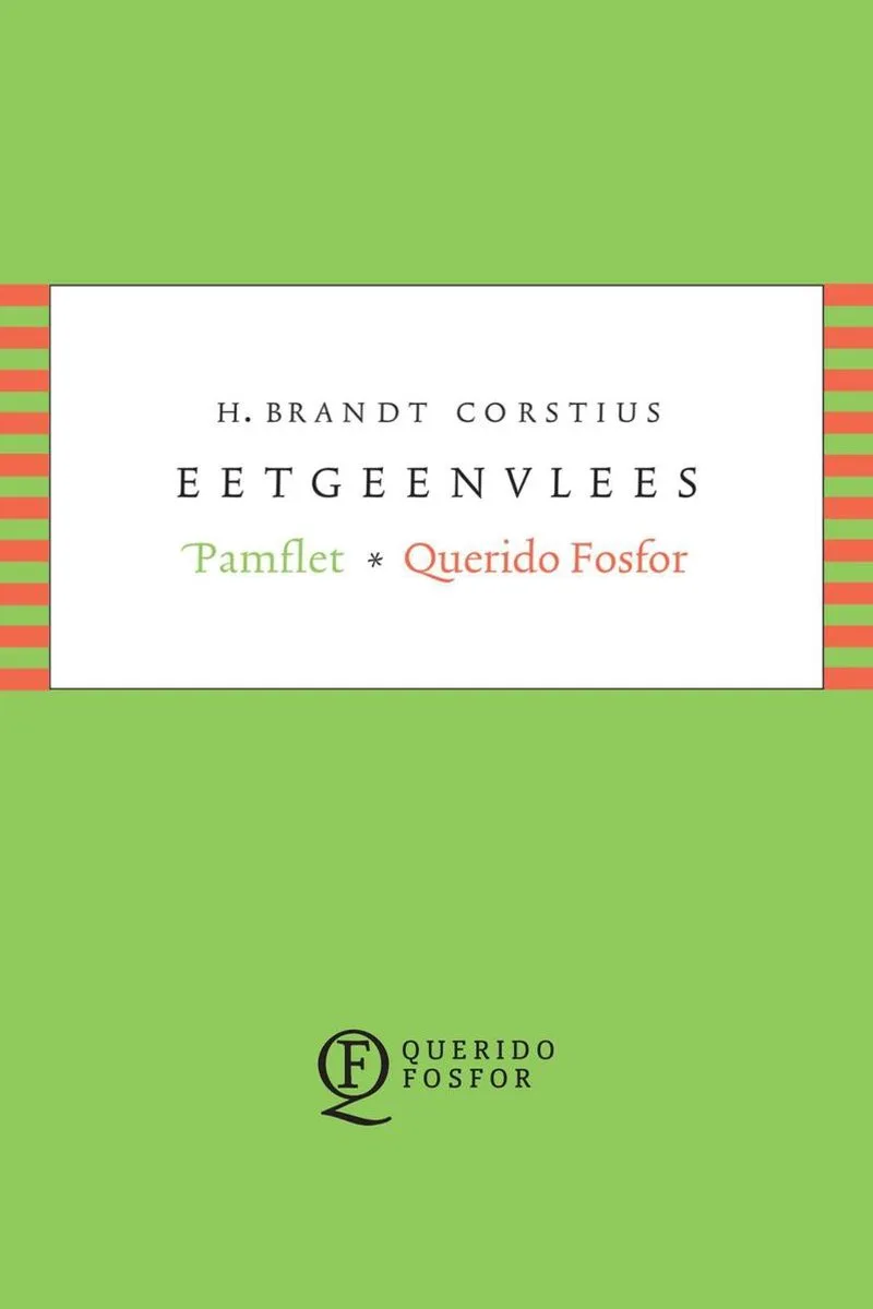 Eetgeenvlees van Querido – boekfoto