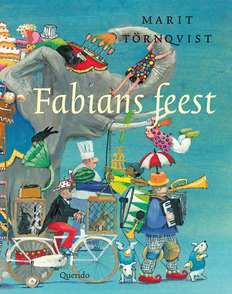 Fabians feest de Querido – photo du livre