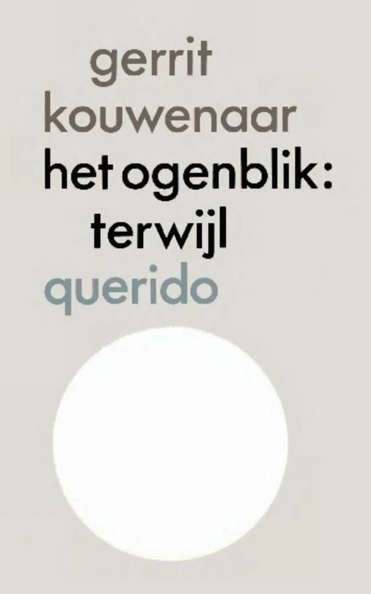 Het ogenblik från Querido – bokbild