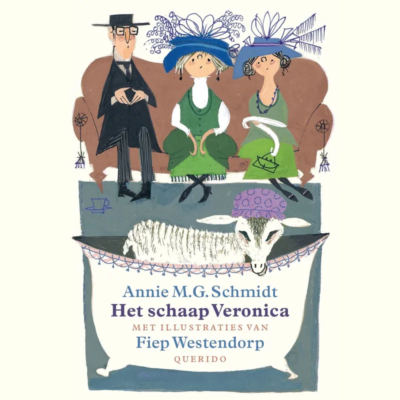 Het schaap Veronica von Querido – Buchfoto