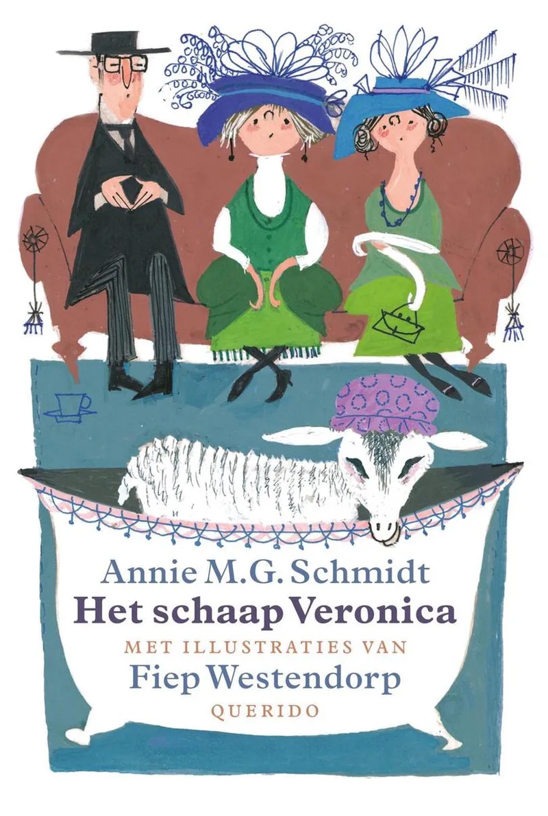 Het schaap Veronica von Querido – Buchfoto