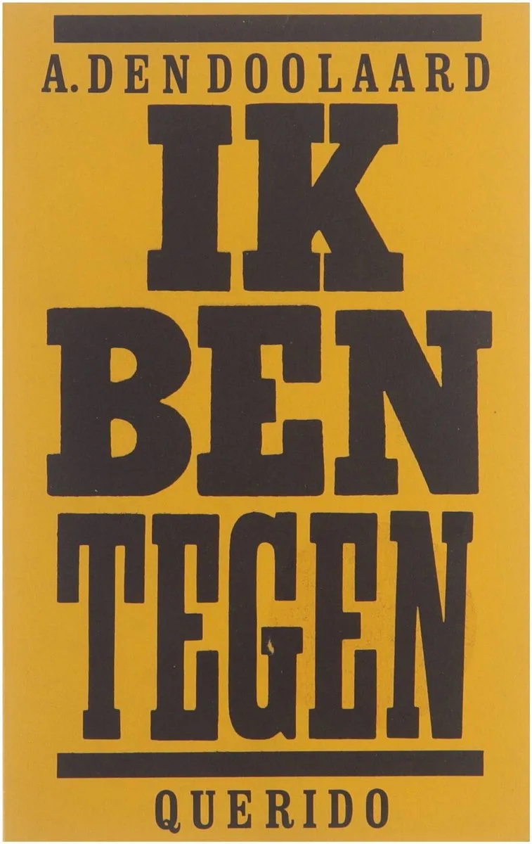 Ik ben tegen von Querido – Buchfoto