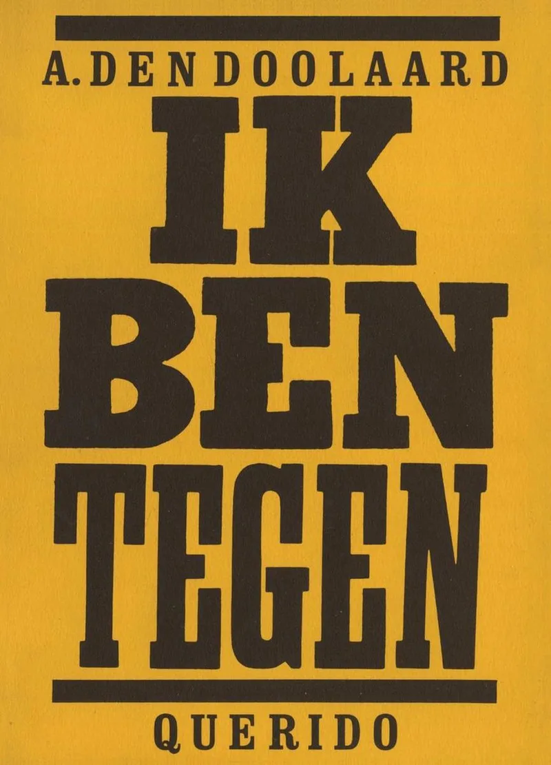 Ik ben tegen von Querido – Buchfoto