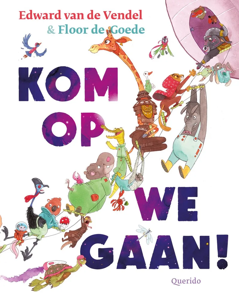 Kom op we gaan! von Querido – Buchfoto