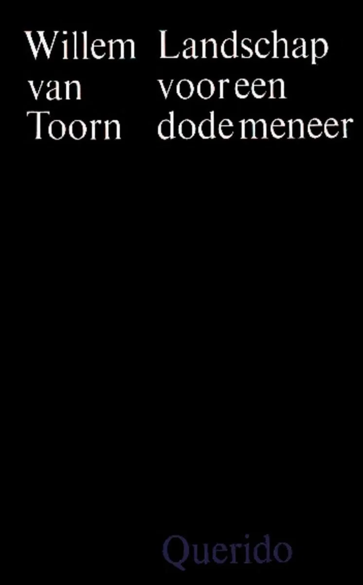 Landschap voor een dode meneer von Querido – Buchfoto