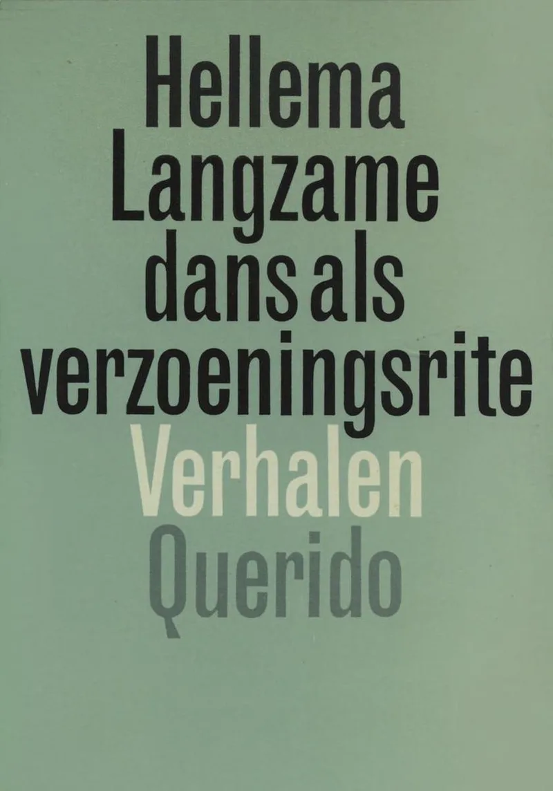 Langzame dans als verzoeningsrite von Querido – Buchfoto