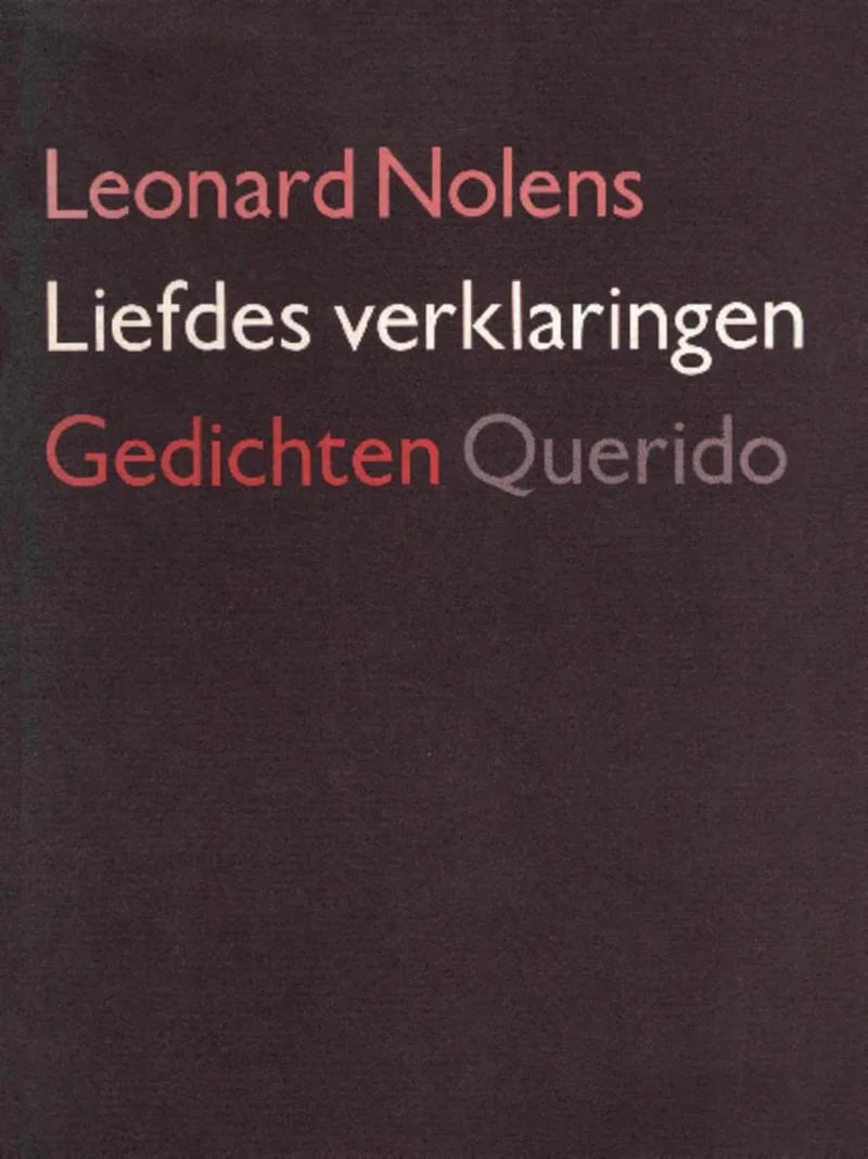 Liefdes verklaringen von Querido – Buchfoto