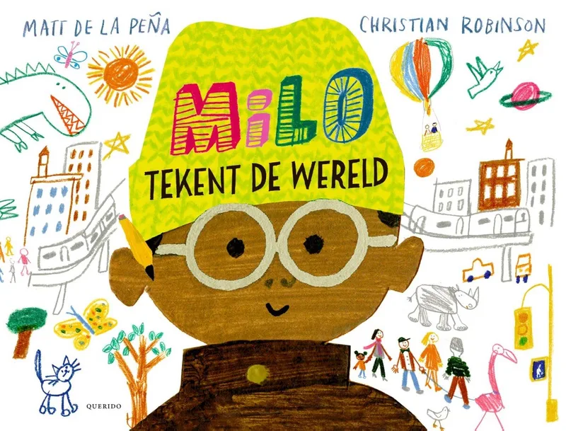 Milo tekent de wereld von Querido – Buchfoto