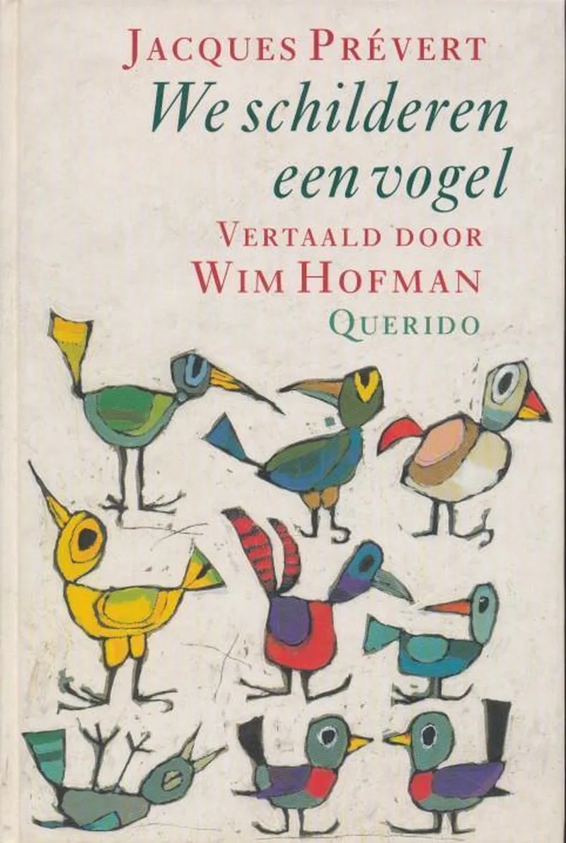 We Schilderen Een Vogel von Querido – Buchfoto
