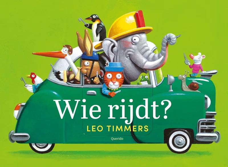 Wie rijdt? von Querido – Buchfoto