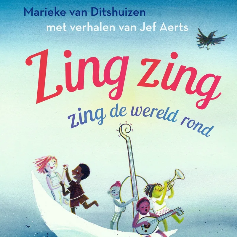 Zing zing zing de wereld rond fra Querido – billede af bogen
