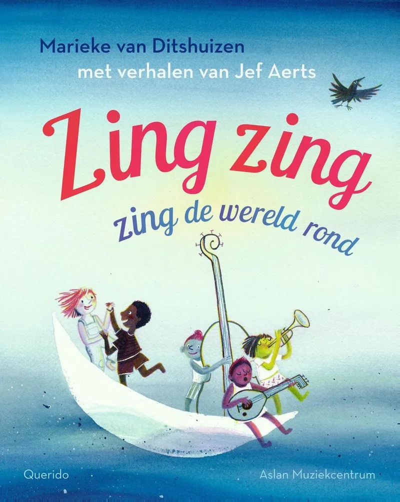 Zing zing zing de wereld rond fra Querido – billede af bogen