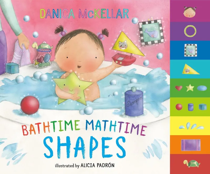 Bathtime Mathtime Shapes McKellar Math van Random House – boekfoto