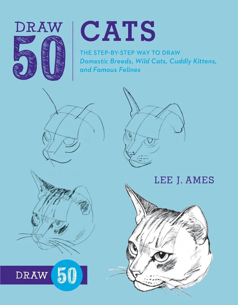 Draw 50 Cats von Random House – Buchfoto