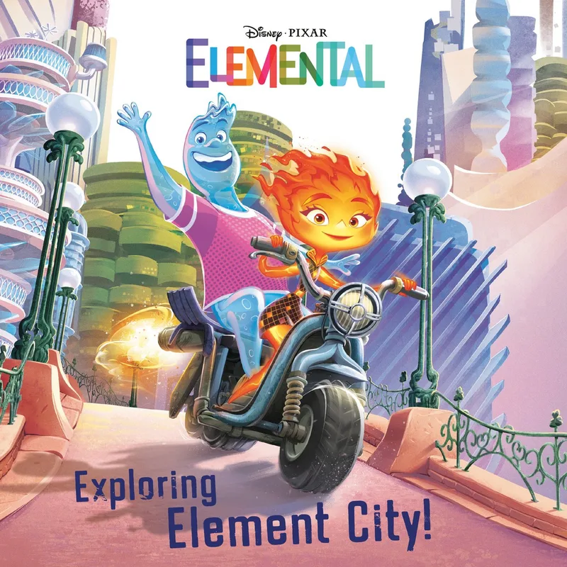 Exploring Element City! (Disney/Pixar Elemental) von Random House – Buchfoto