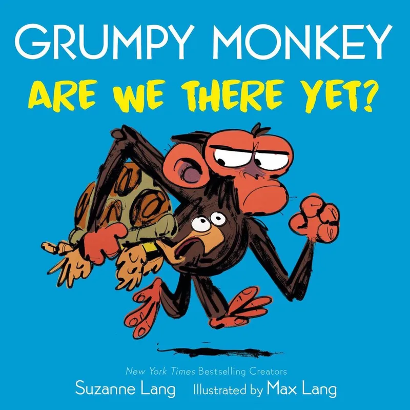 Grumpy Monkey Are We There Yet? fra Random House – billede af bogen