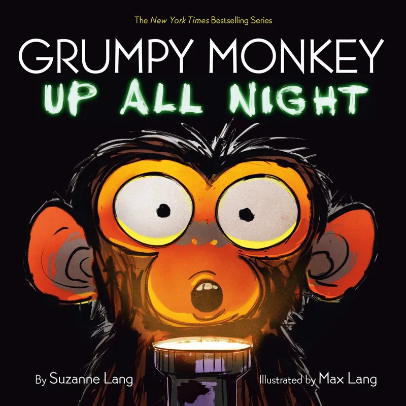 Grumpy Monkey Board Books- Grumpy Monkey Up All Night von Random House – Buchfoto