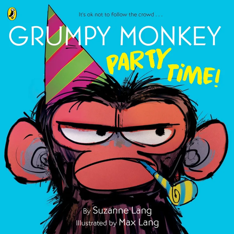 Grumpy Monkey- Grumpy Monkey Party Time! van Random House – boekfoto
