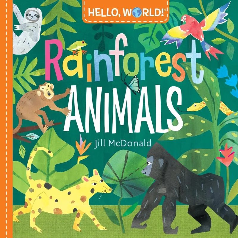 Hello, World! Rainforest Animals fra Random House – billede af bogen